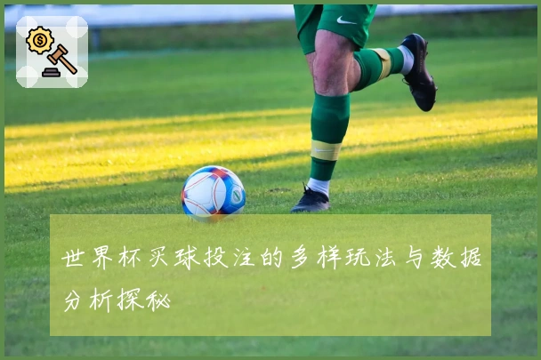 世界杯买球投注的多样玩法与数据分析探秘